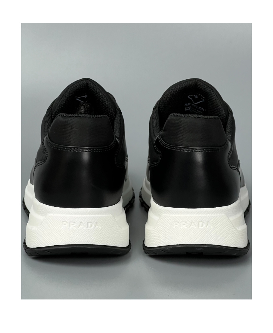 PRADA LOGO DETAILS LOW-TOP CASUAL SHOES