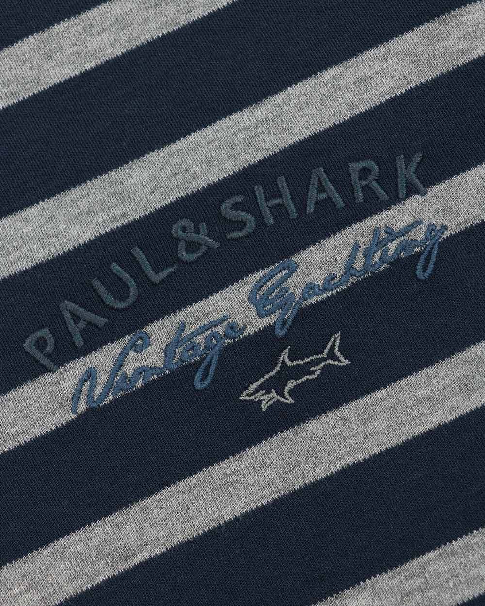 PAUL & SHARK LOGO LONG-SLEEVED T-SHIRT