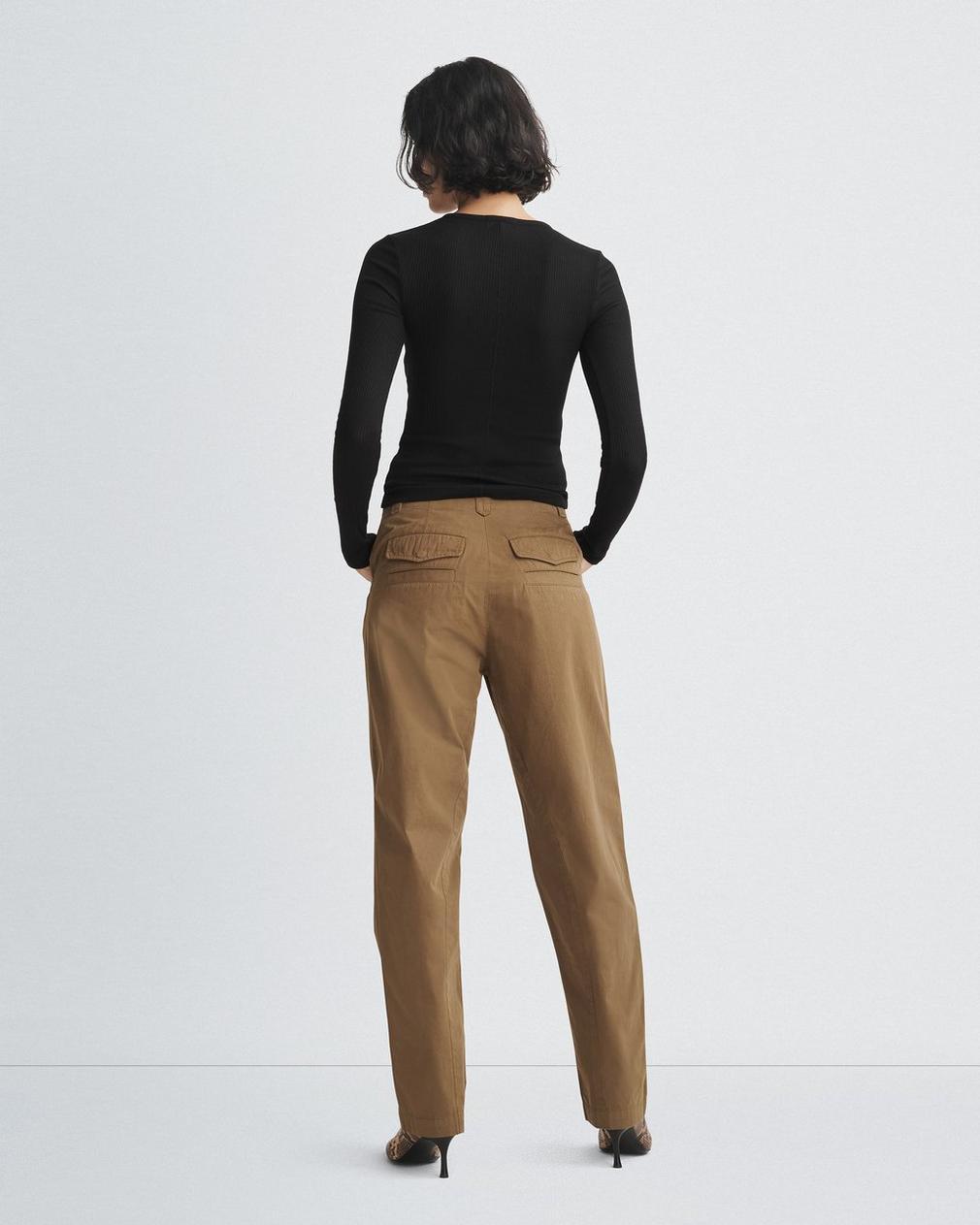 Shop Rag & Bone Malia Overalls Casual Pants In Brown