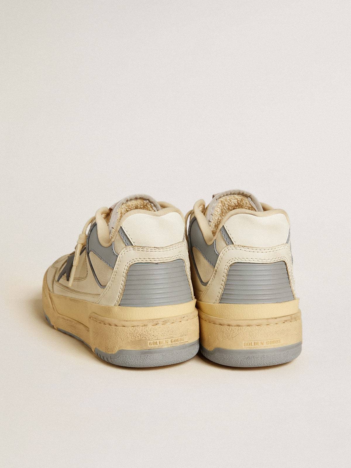 Golden Goose Women's Forty2 With Grey Tpu Star And White Leather Heel Tab