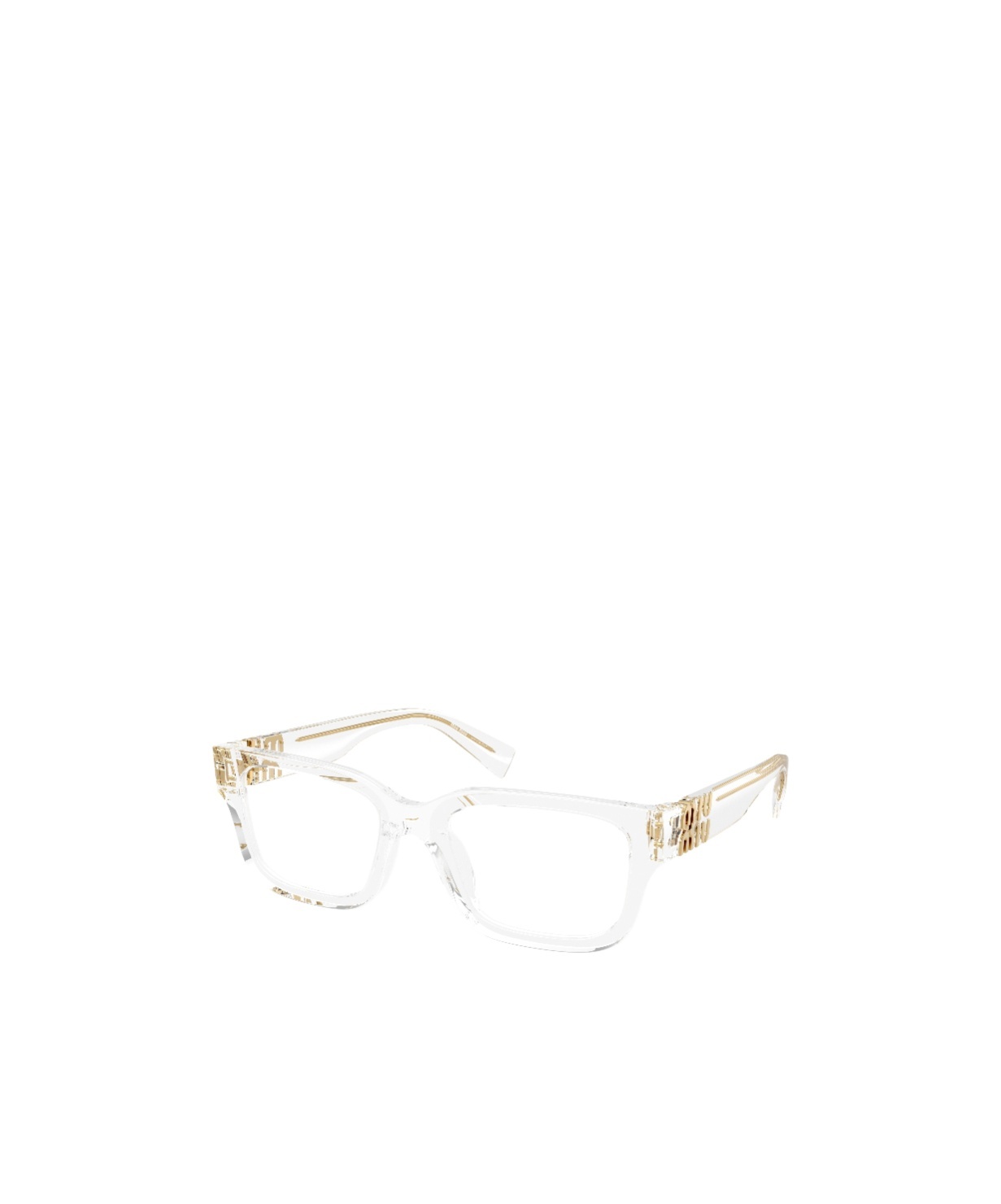 Miu Miu Full Frame Plain Mirror In White