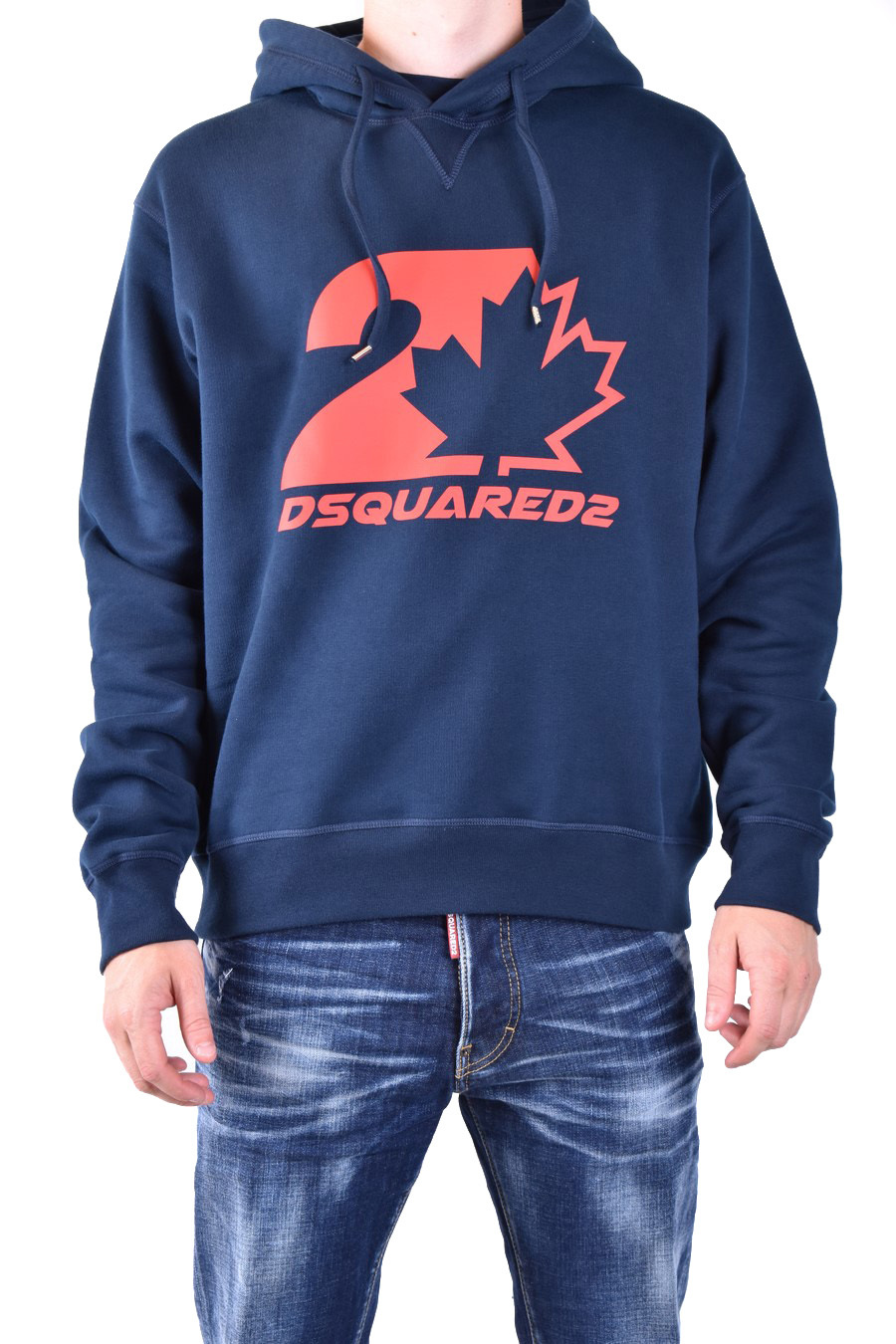 Dsquared2 Cool Fit Hoodie Sweatshirt With Logo Print In Black