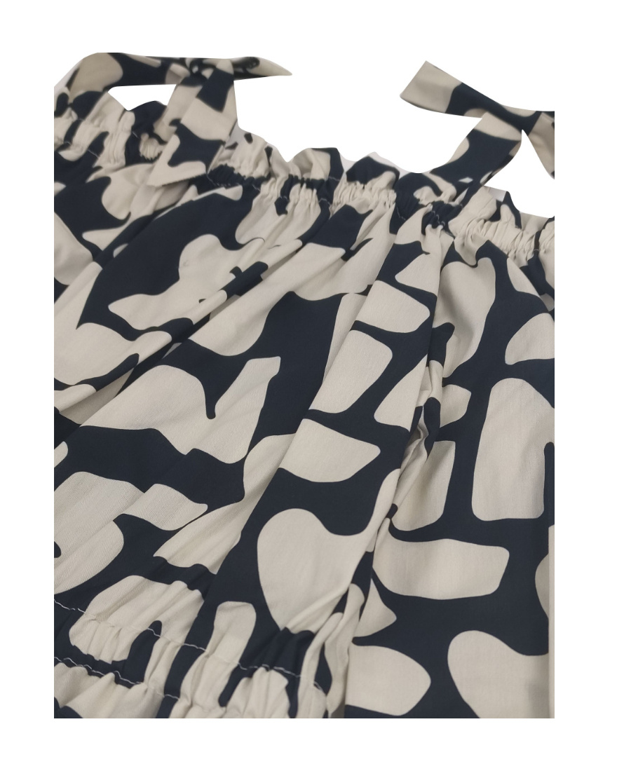 Msgm Ruffle Logo-print Crop-top In Nude