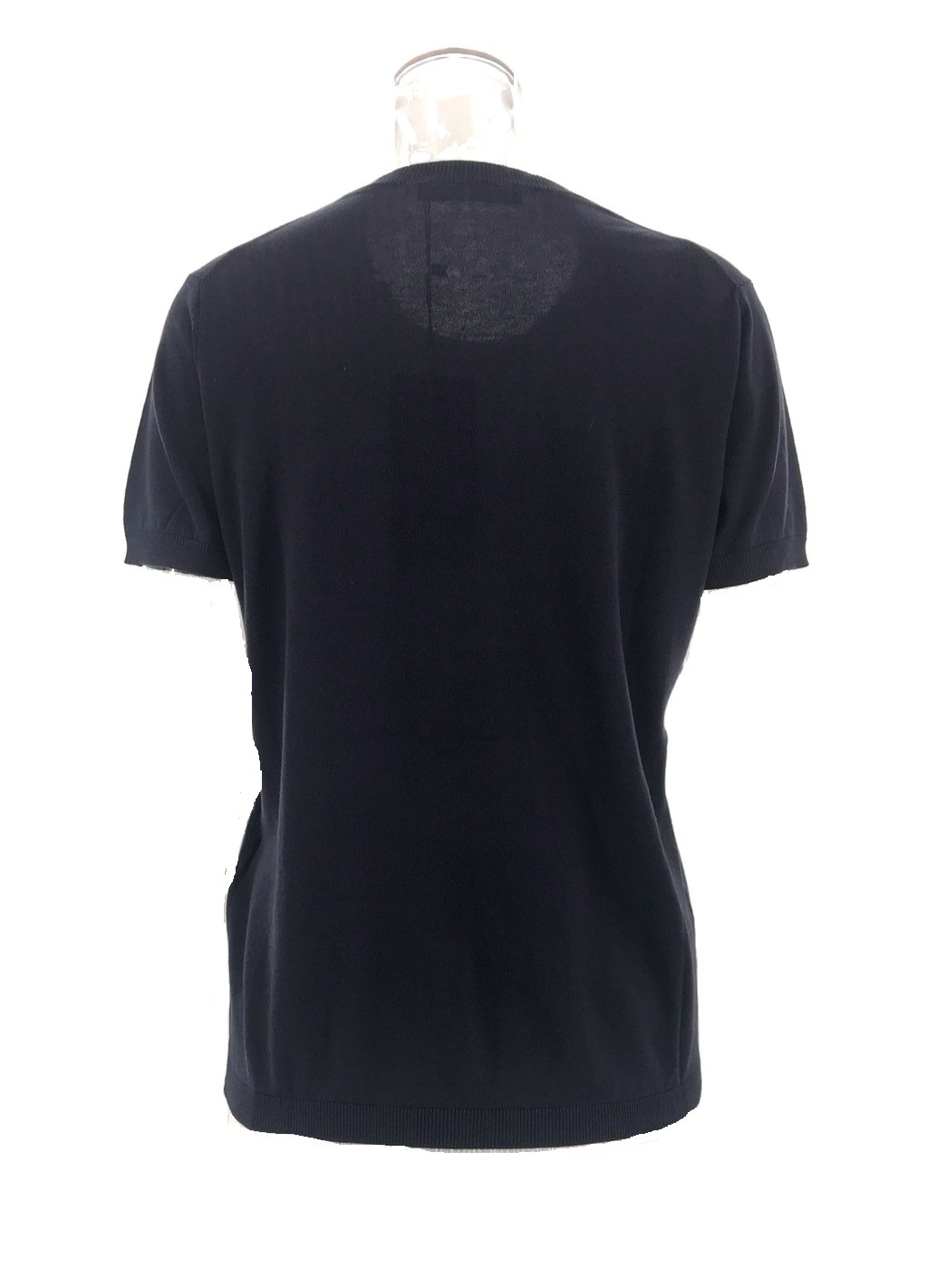 Weekend Max Mara Short-sleeved Sweater In Black