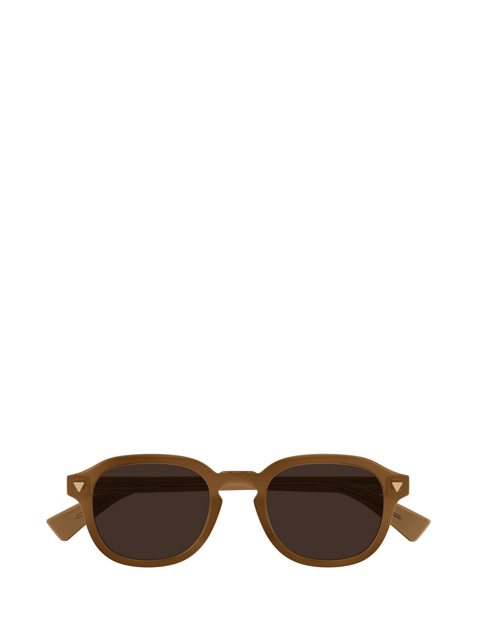 Bottega Veneta Eyewear Oval-frame Sunglasses In Green