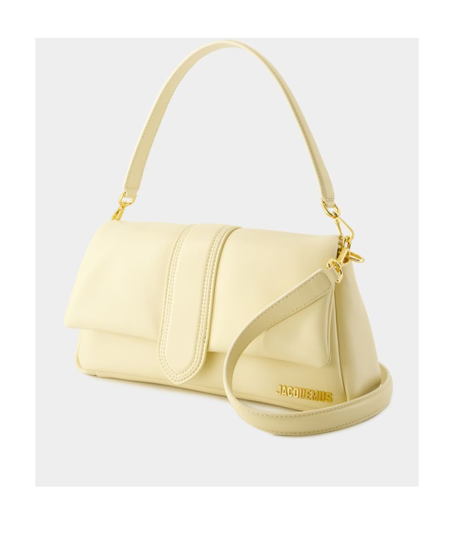 Shop Jacquemus Le Bambimou Shoulder Bag In Nude