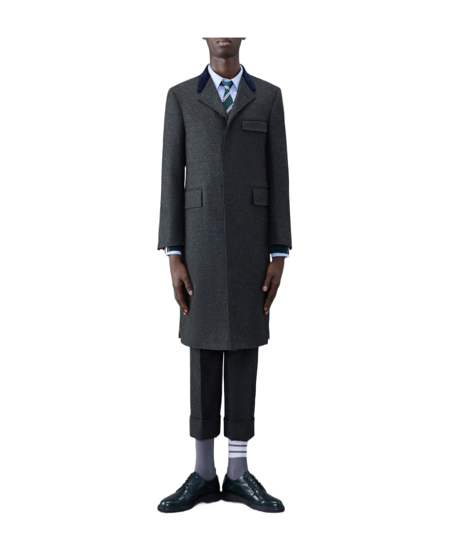 THOM BROWNE CLASSIC CHESTERFIELD OVERCOAT