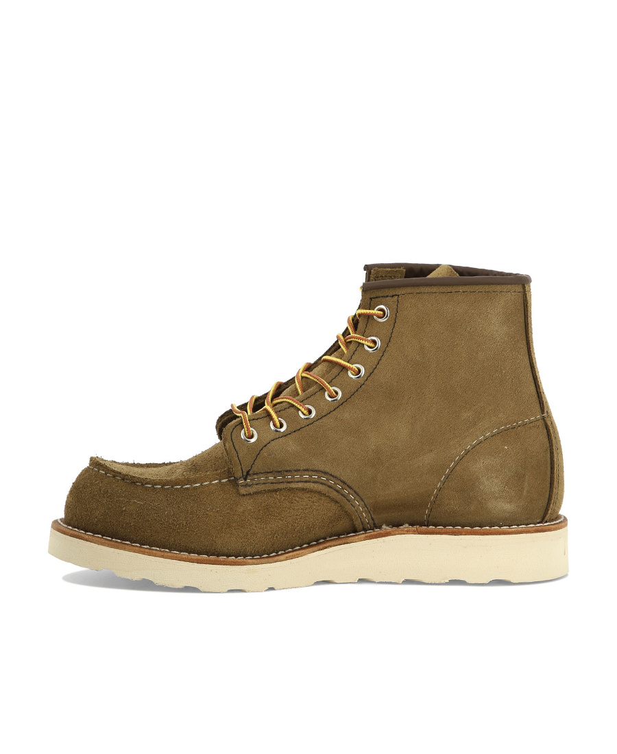 Red Wing Shoes Classic Moc Ankle Boots In Brown