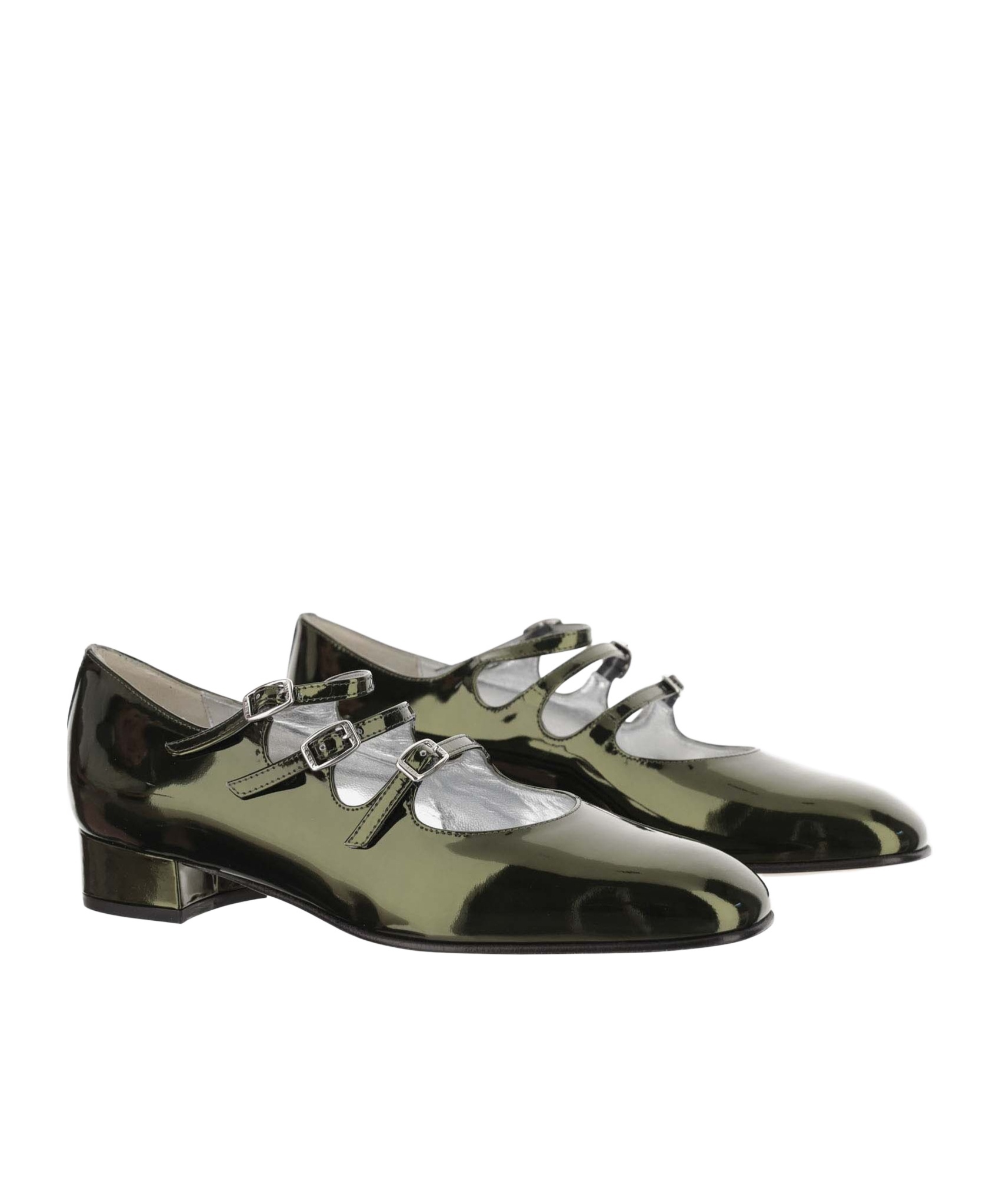 Carel Paris Ariana Green Mary Jane Pump In Black