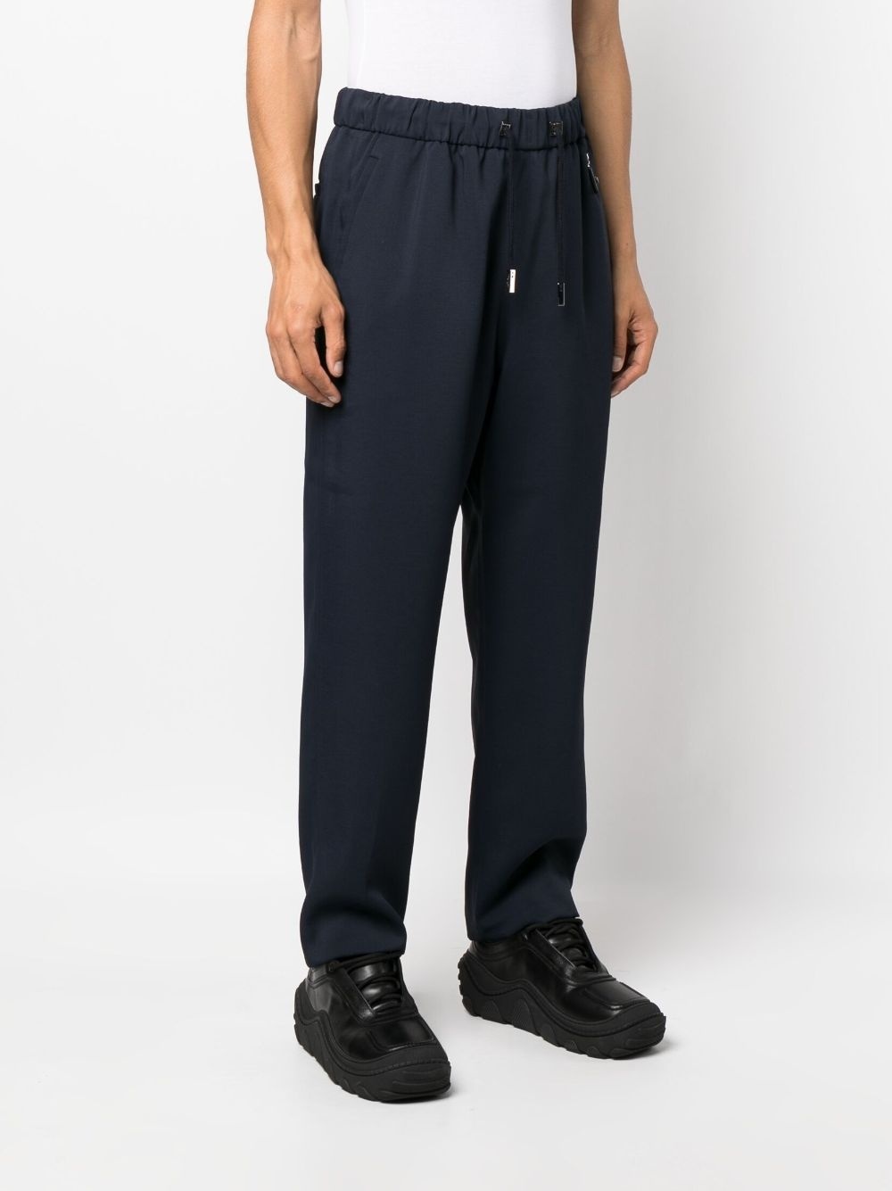 Wooyoungmi Keychain Casual Pants In Animal Print
