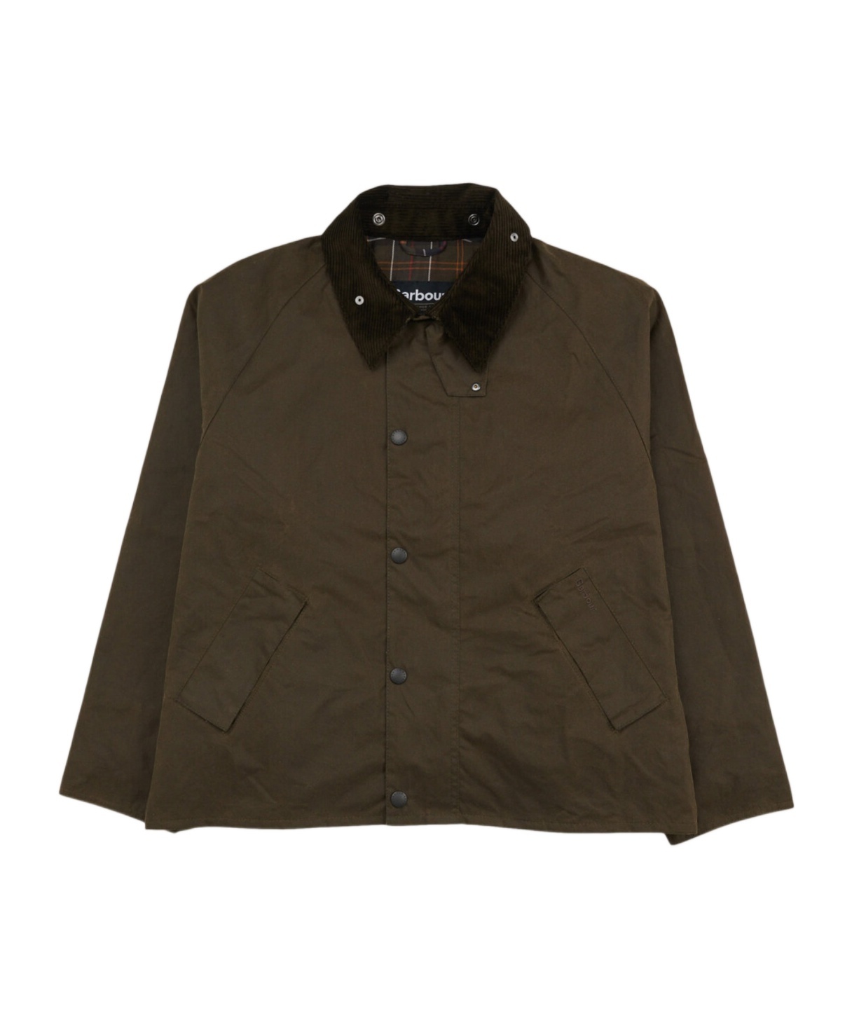 Barbour Long-sleeved Casual Jacket In Green