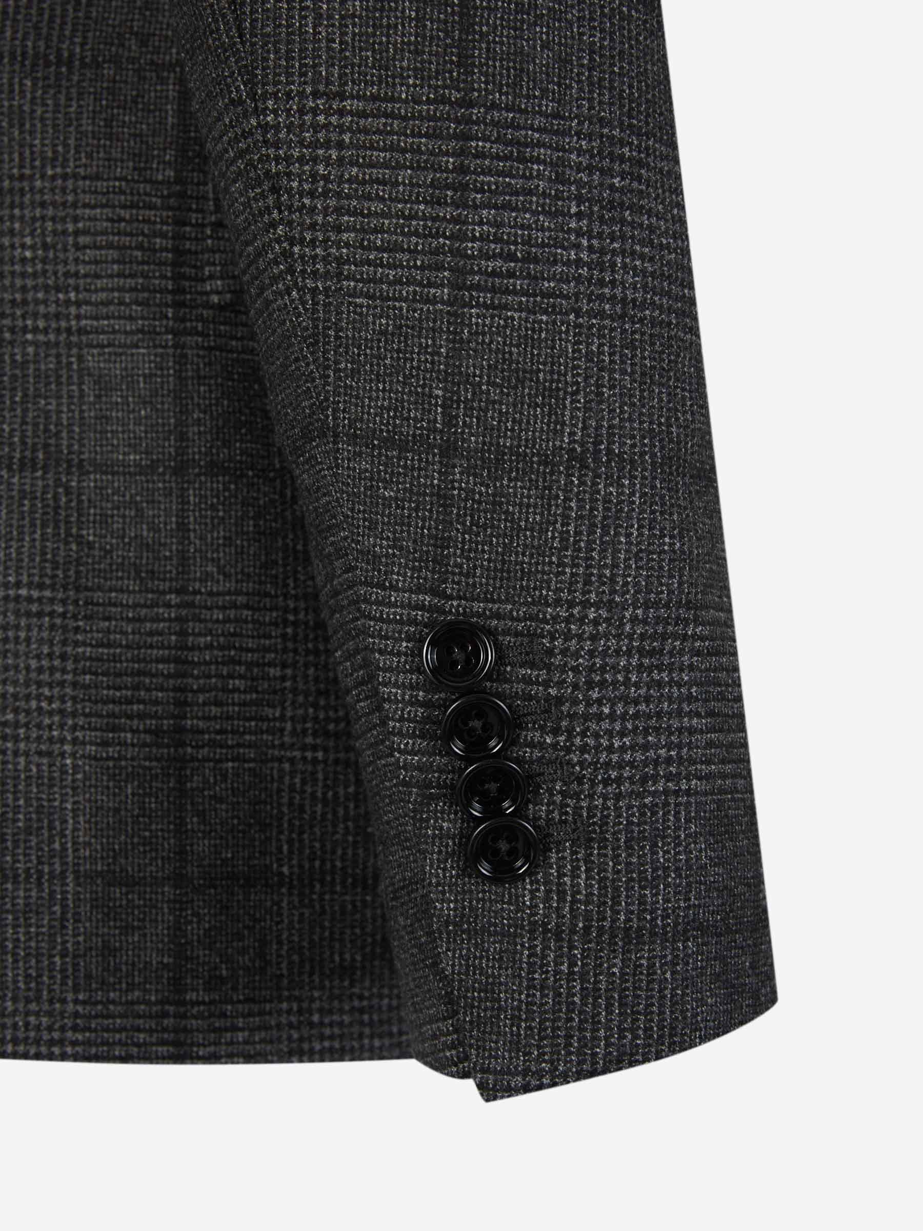 Lardini Checkered Pattern Suit In Gray