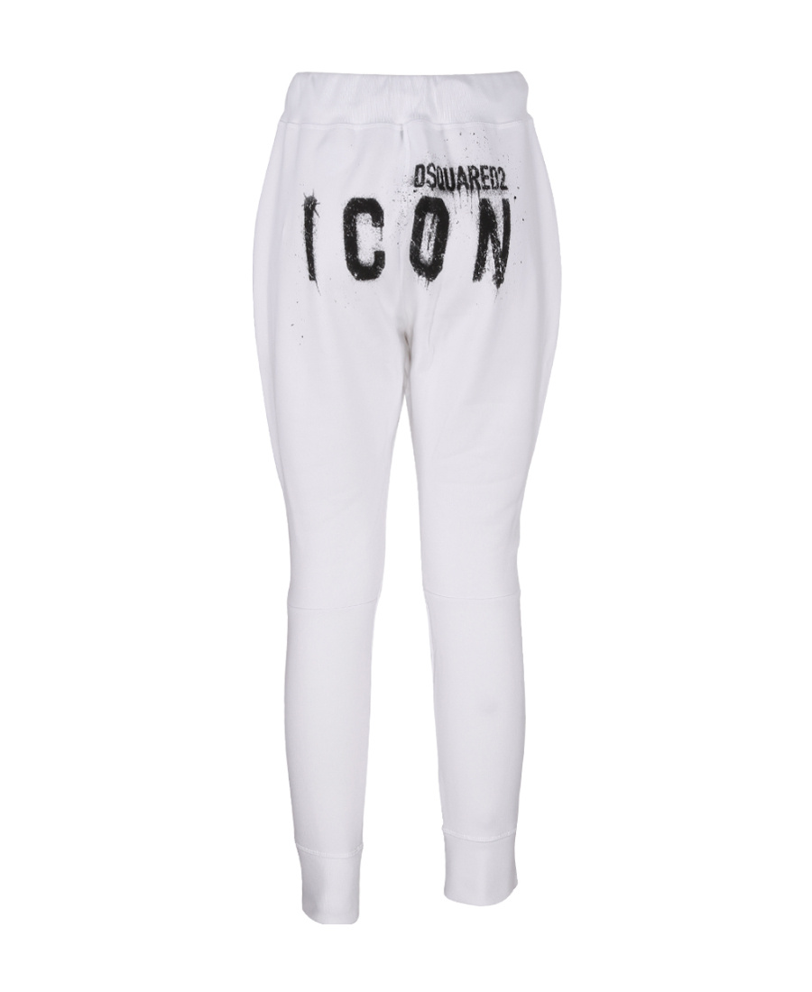Dsquared2 Icon-print Track Pants In White