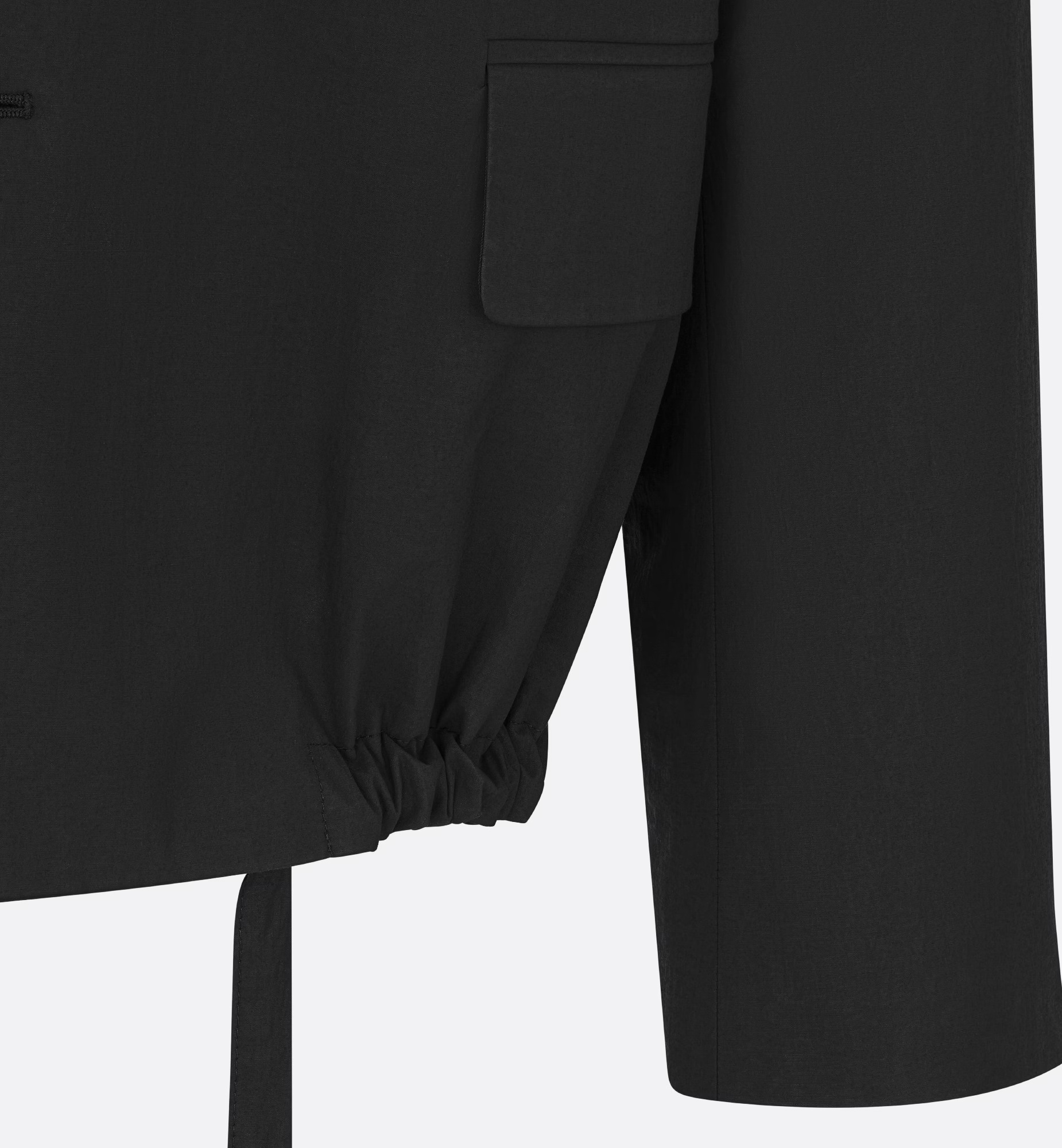 Dior Wool Blended Suit Jacket In Black