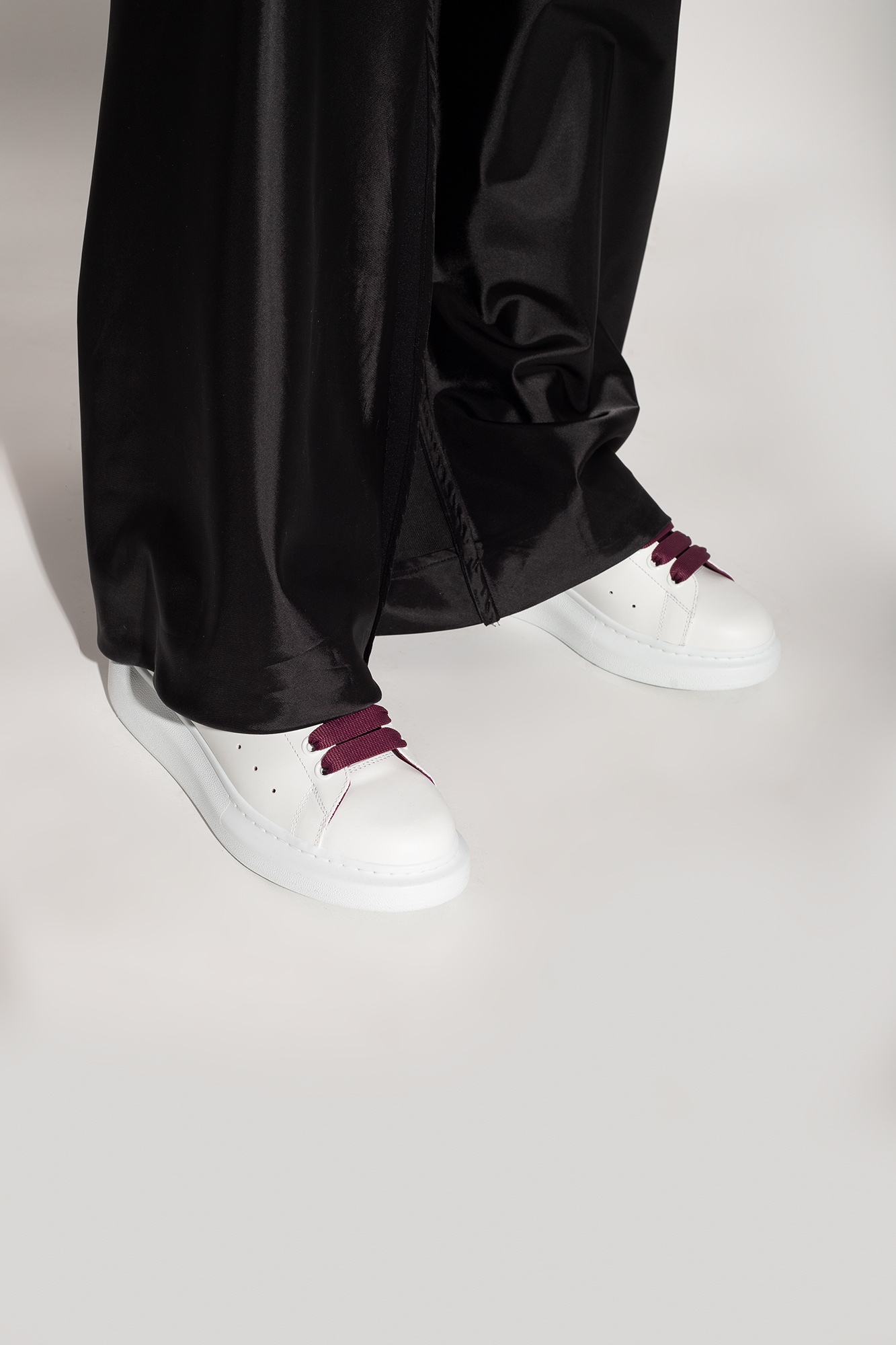 ALEXANDER MCQUEEN OVERSIZED LACE-UP SNEAKERS