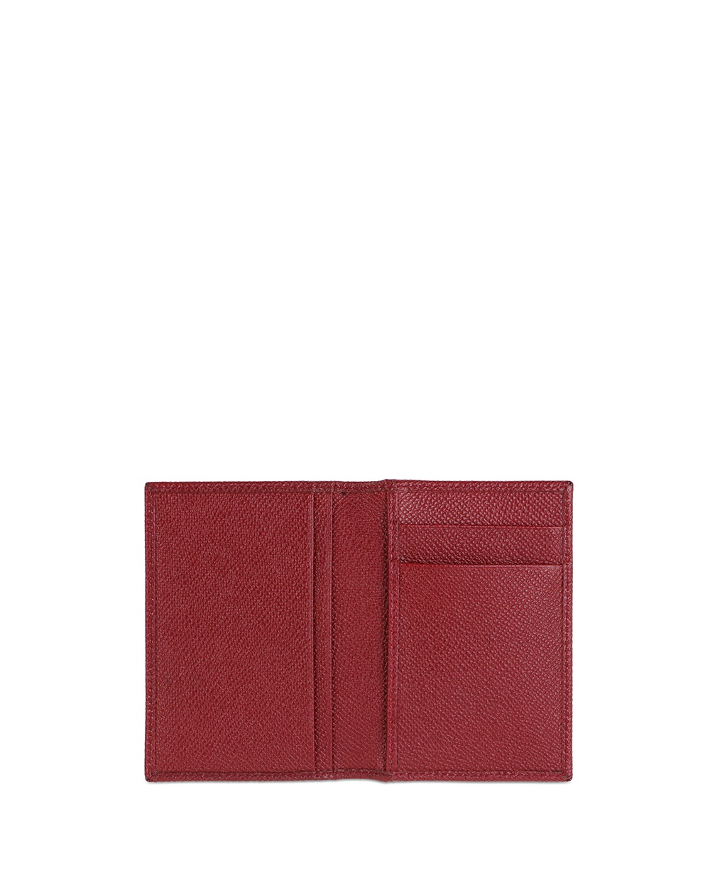 Dolce & Gabbana Logo Details Wallet In Red