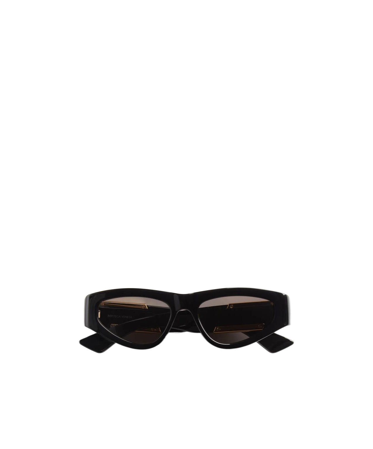 Bottega Veneta Eyewear Dash Cat-eye Frame Sunglasses In Black