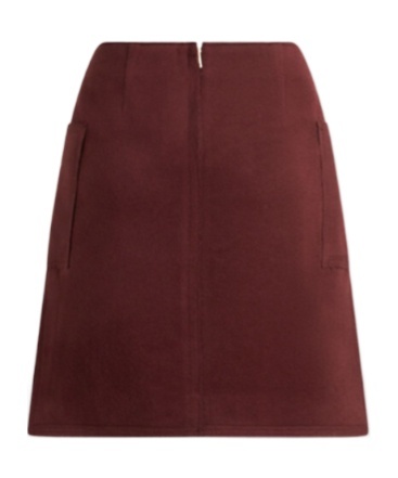 Etro Wool Blend Mini Skirt With Metallic Print In Multicolor