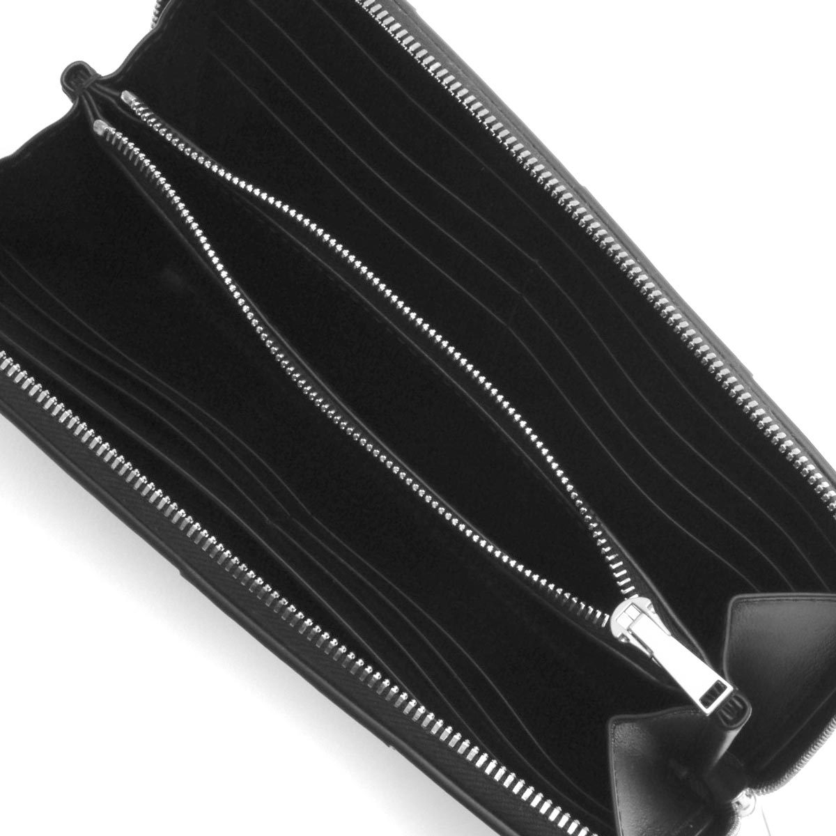 Bottega Veneta Weave A Zipper Purse In Black