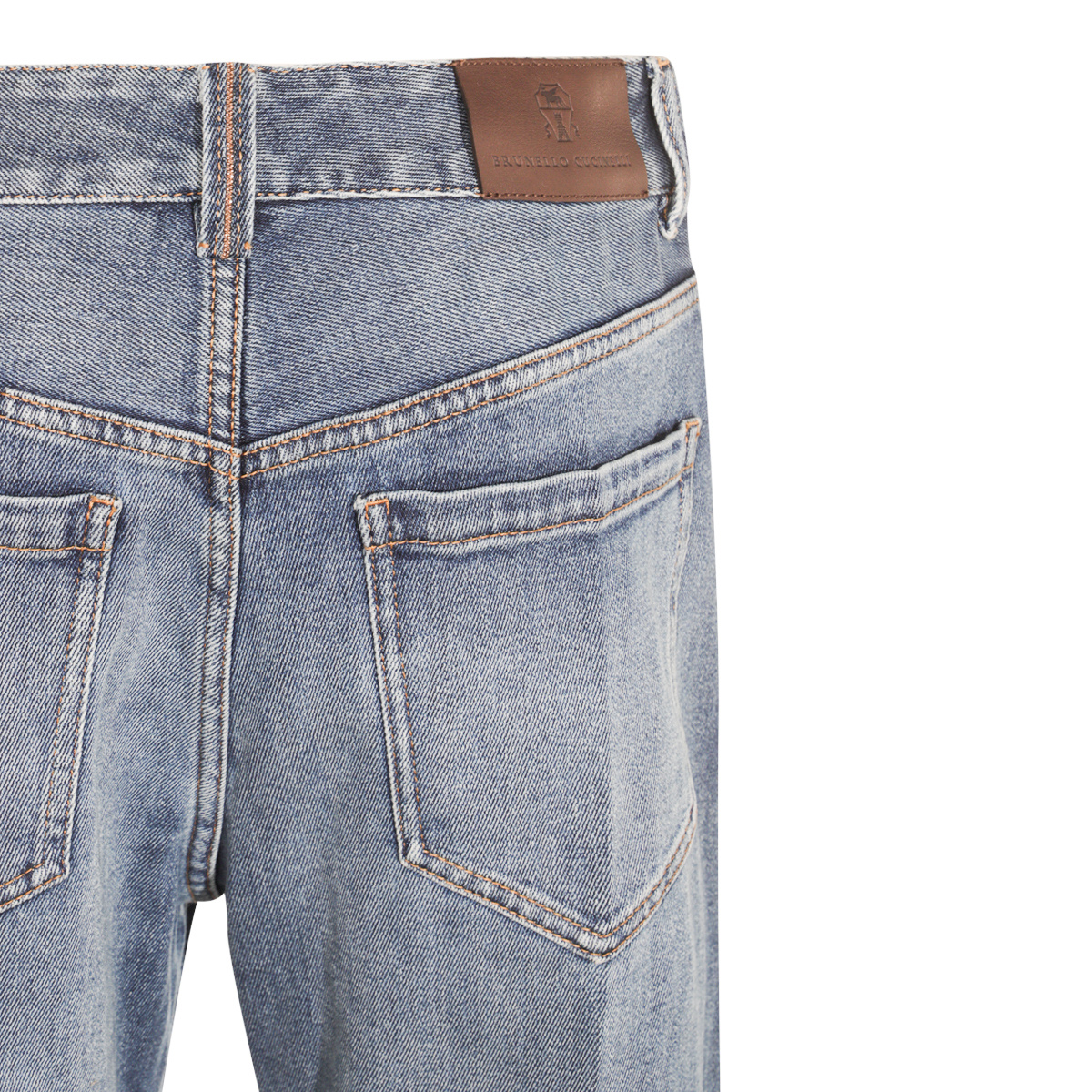 Brunello Cucinelli Straight Leg Trousers Belt Loops