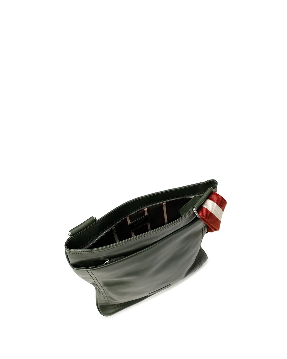 Bally Logo Shoulder Bag In Black