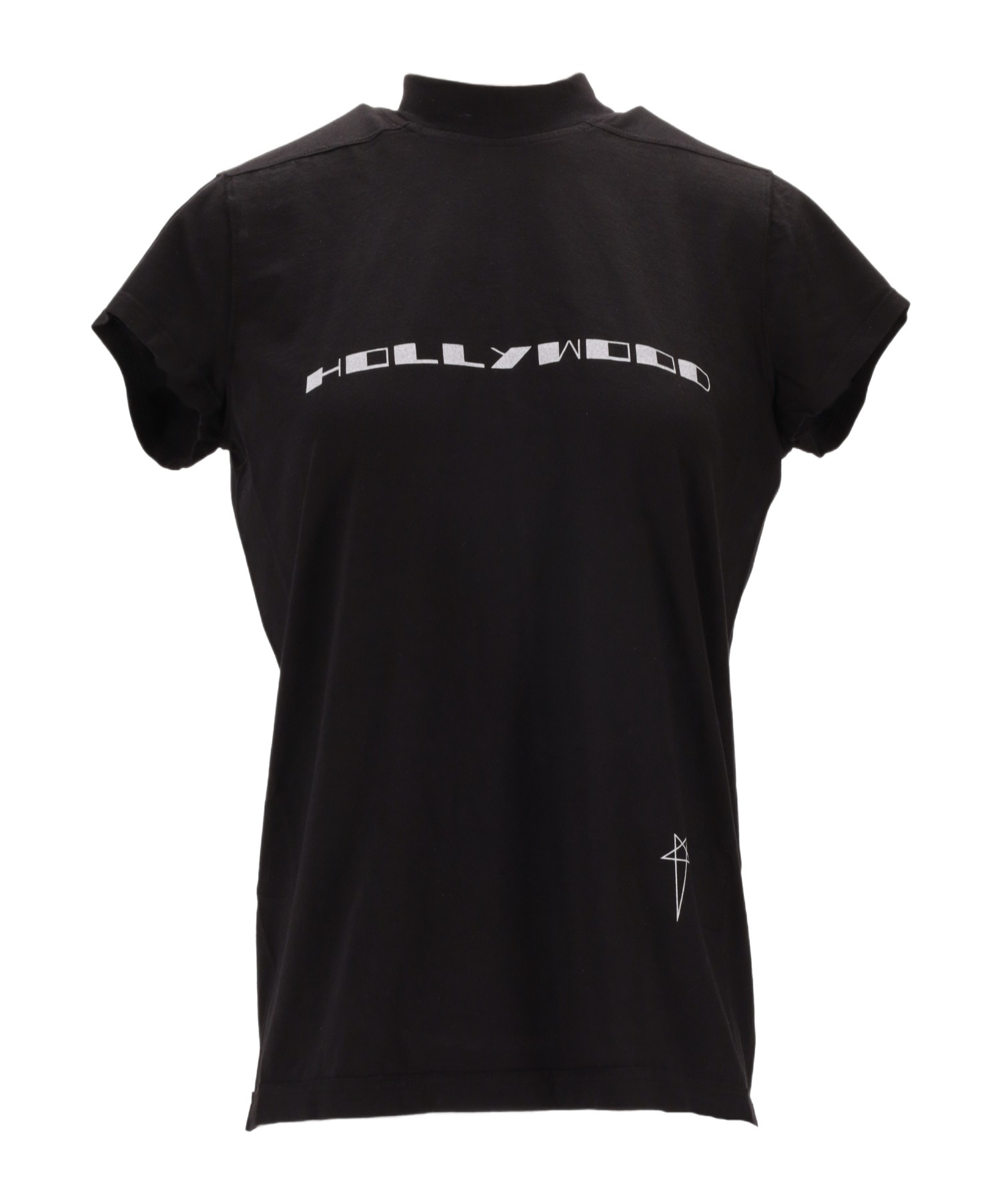 Rick Owens Short Sleeve T-shirt In Black