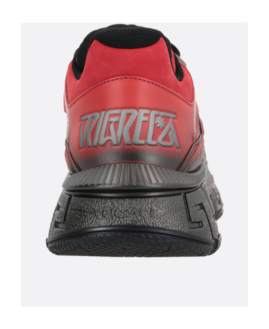 VERSACE VERSACE TRIGRECA LACE-UP SNEAKERS