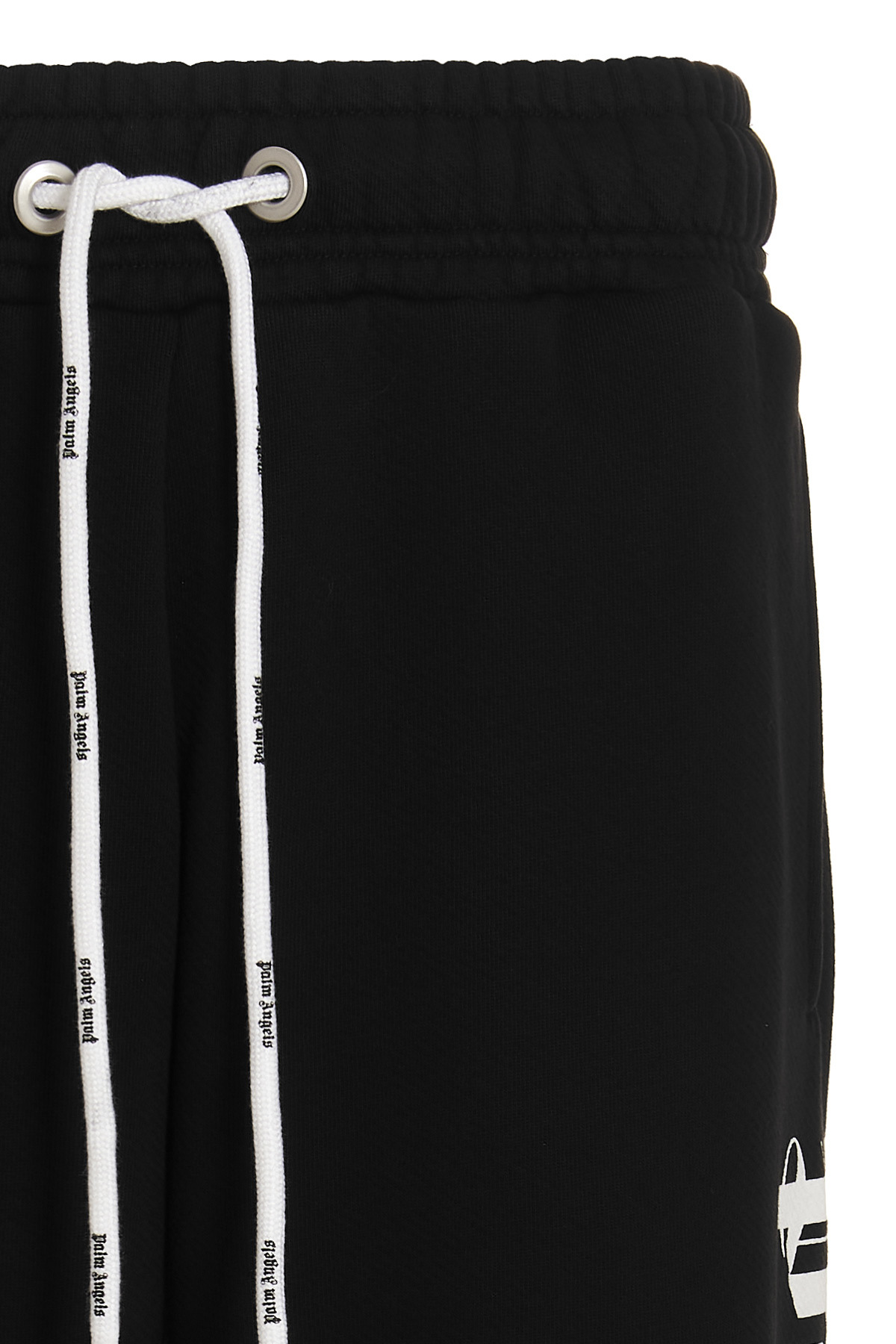 PALM ANGELS PALM ANGELS DRAWSTRING STRAIGHT LEG SWEATPANTS