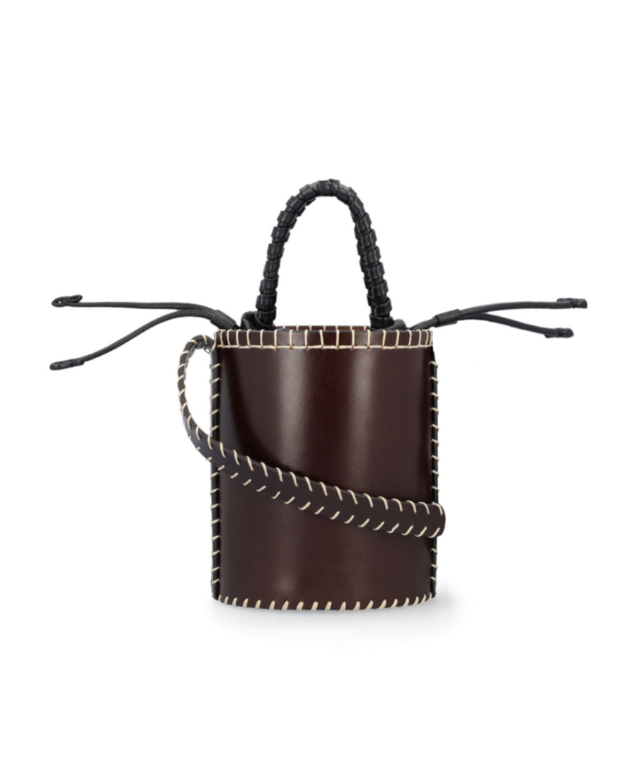 Chloé Mini Bucket Shoulder Bag In Black