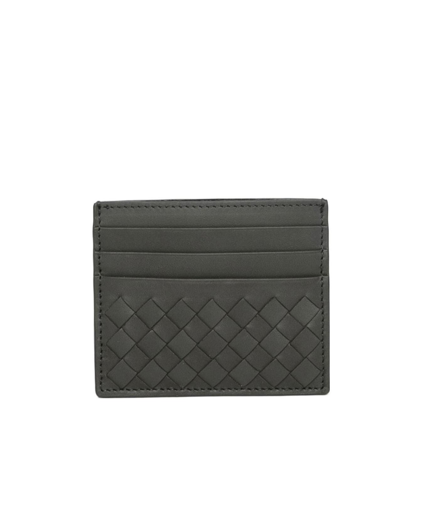 Bottega Veneta Logo Card Pack In Green