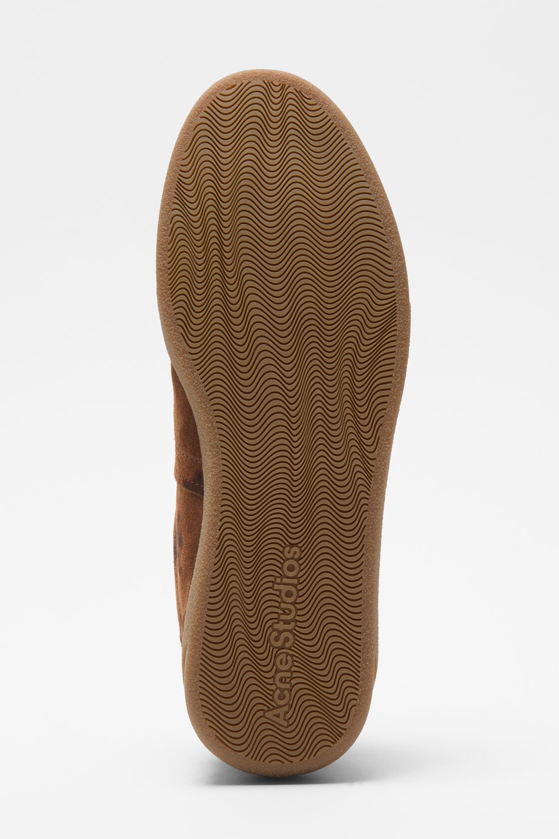 Acne Studios Lace-up Sneakers In Brown