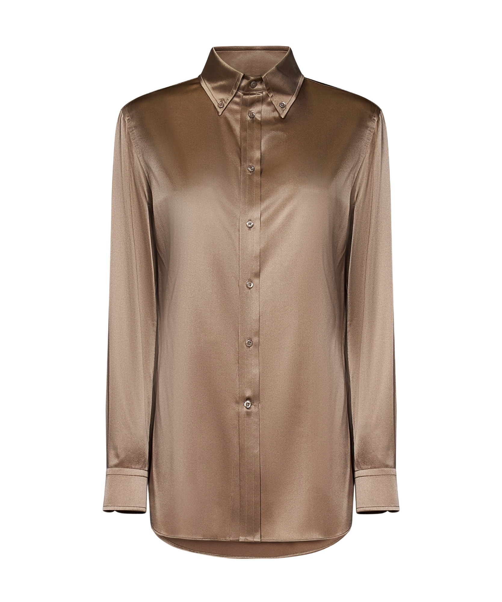 Ralph Lauren Long-sleeved Shirt In Brown