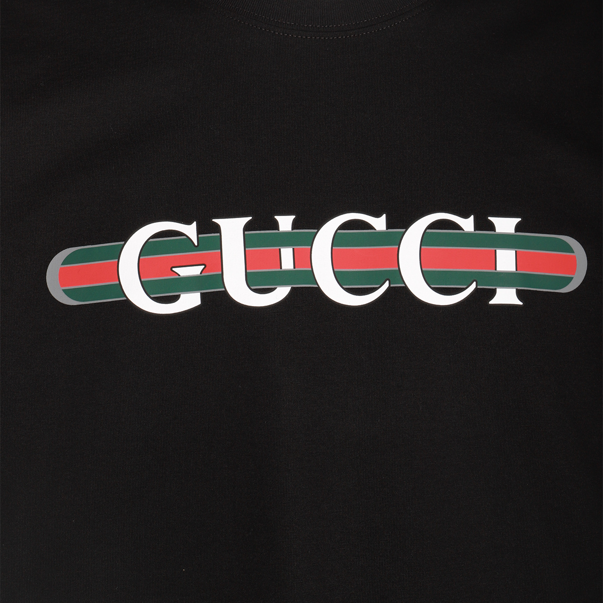 Gucci New 70s Cotton T-shirt In Black