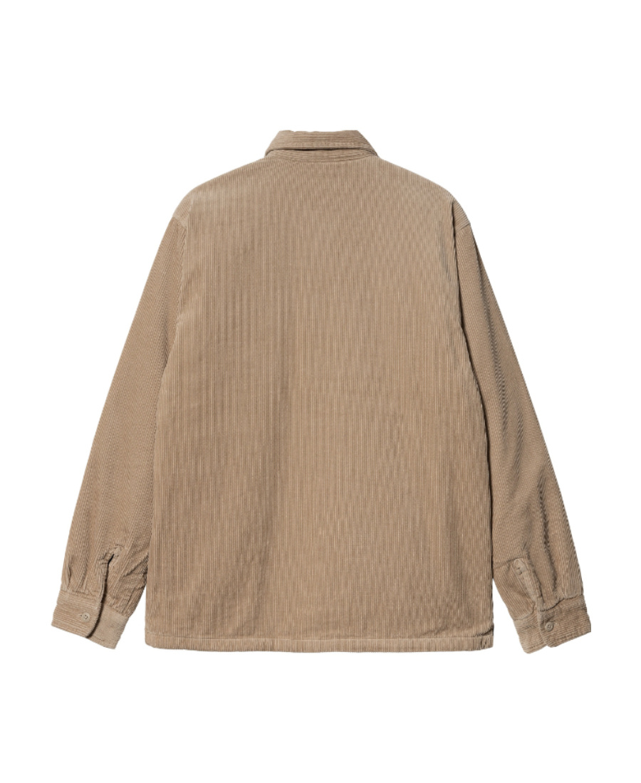 Carhartt Logo-patch Buttoned Shirt In Nude