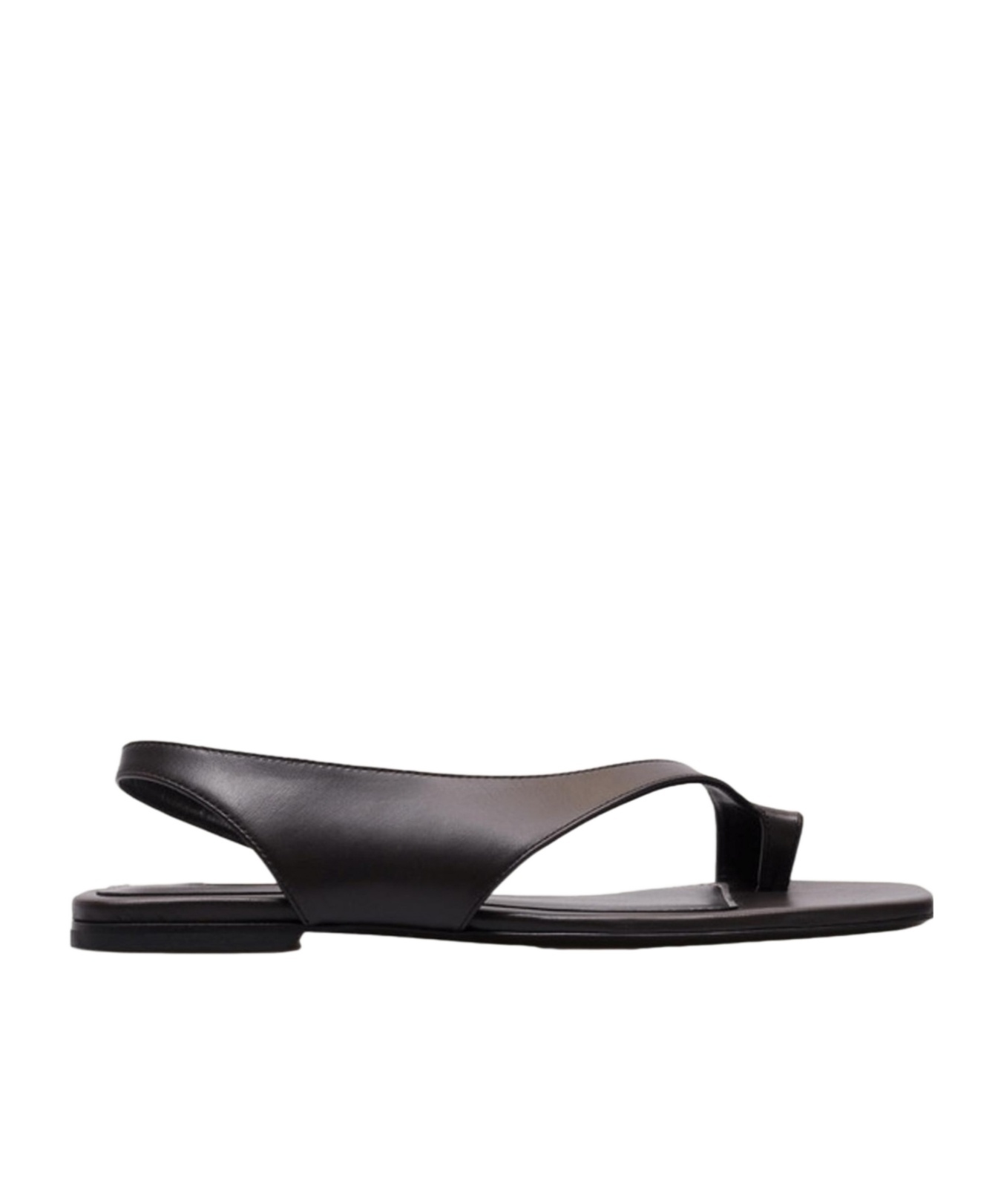 Totême Toteme Women Leather Sandals In Black