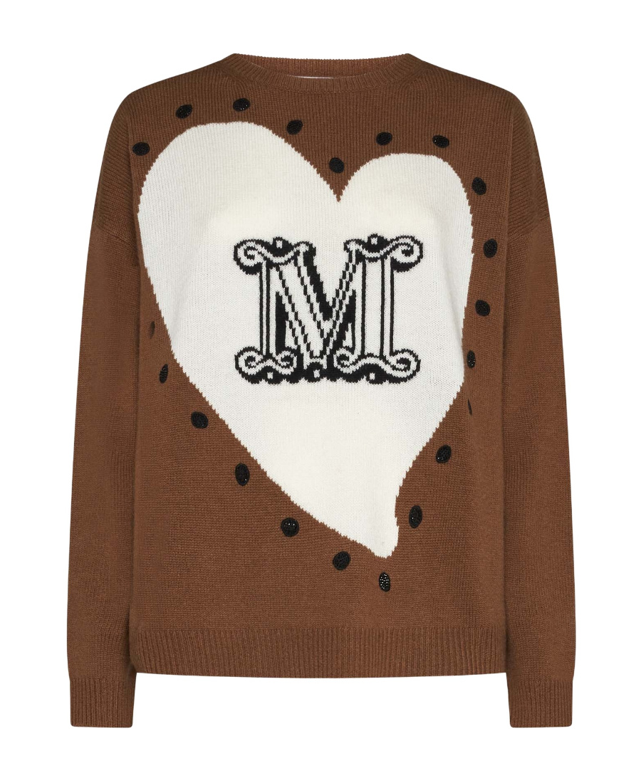 MAX MARA PANARIA LONG-SLEEVED KNITTED SWEATER 