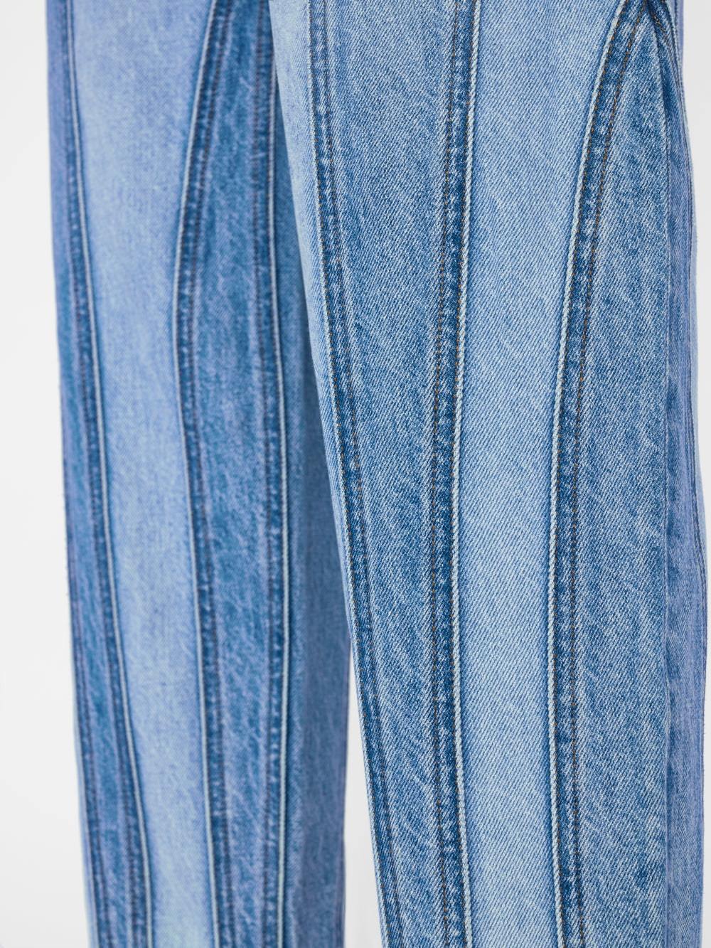 Frame Belt-loop Jeans In Blue