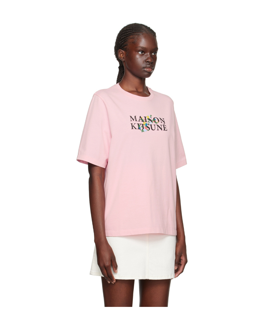 MAISON KITSUNÉ LOGO-PRINT COTTON T-SHIRT
