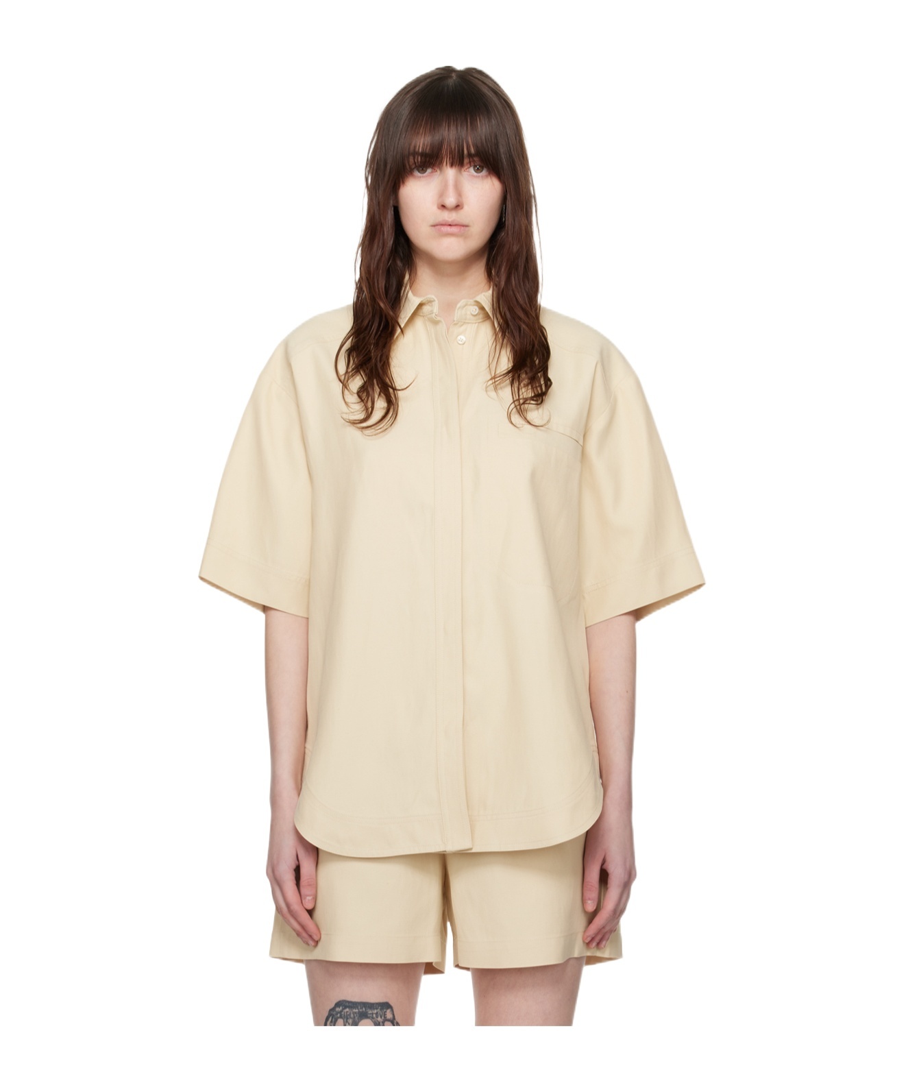 LOULOU STUDIO SINGLE-BREASTED SHIRT