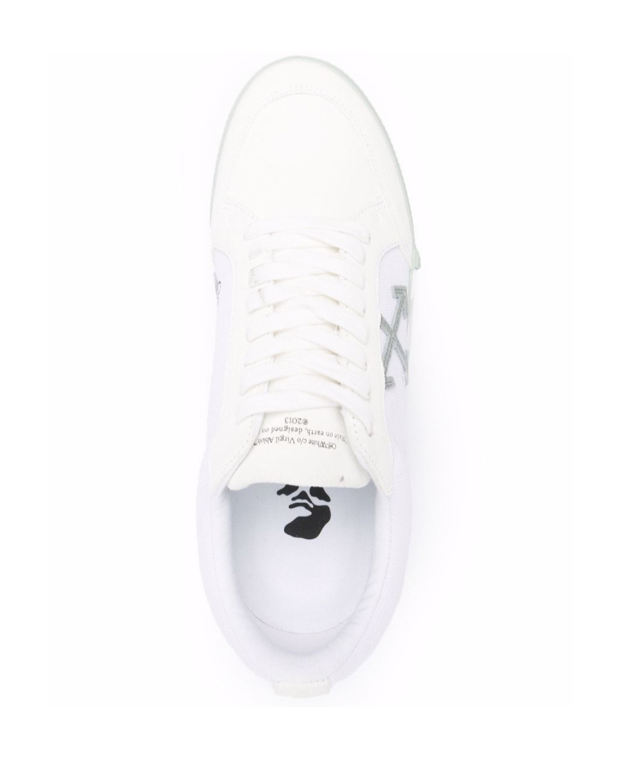 Off-white Low-top Vulcanized Sneakers In White