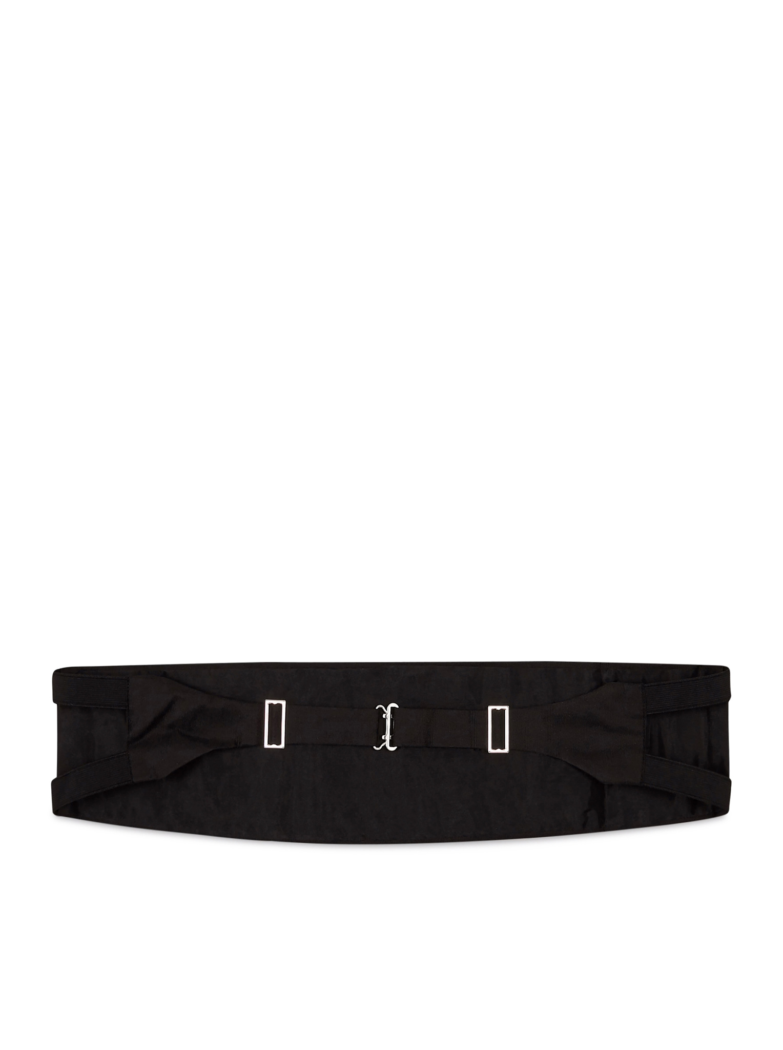 Giorgio Armani Silk-satin Tuxedo Cummerbund In Black