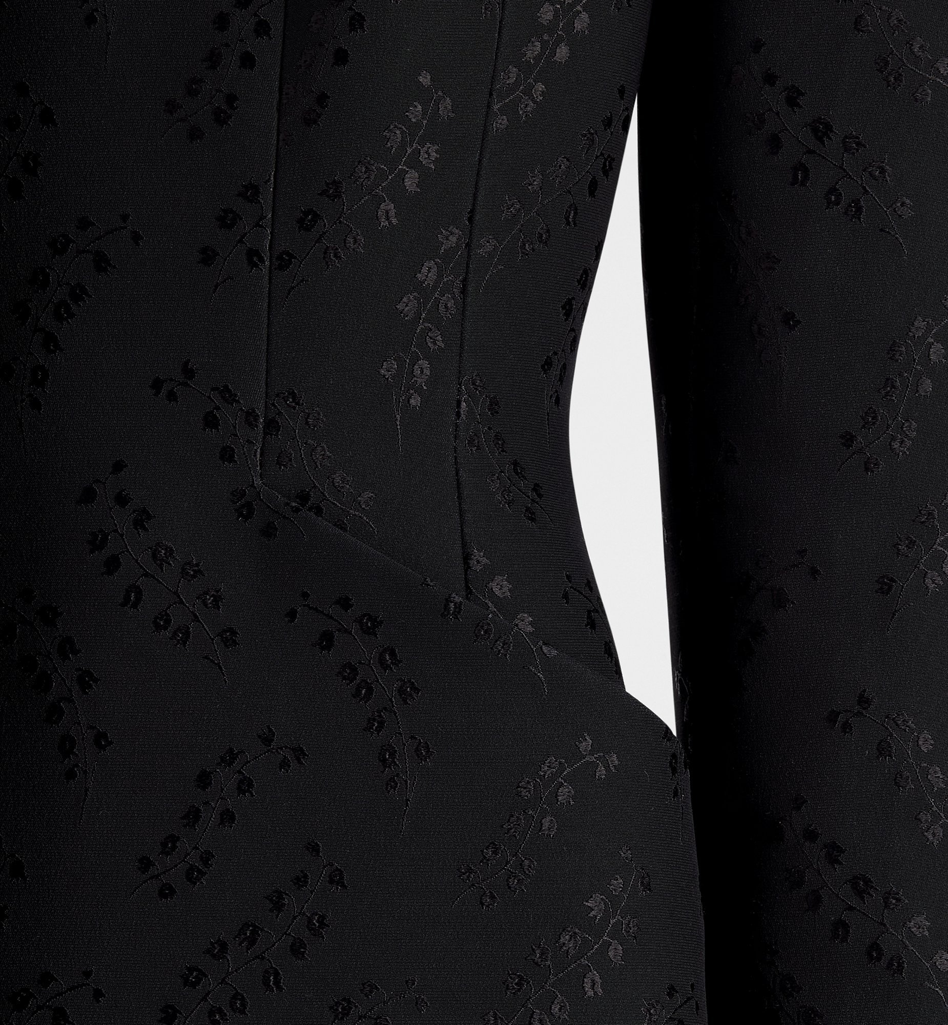 Dior Fitted Jacket In Black