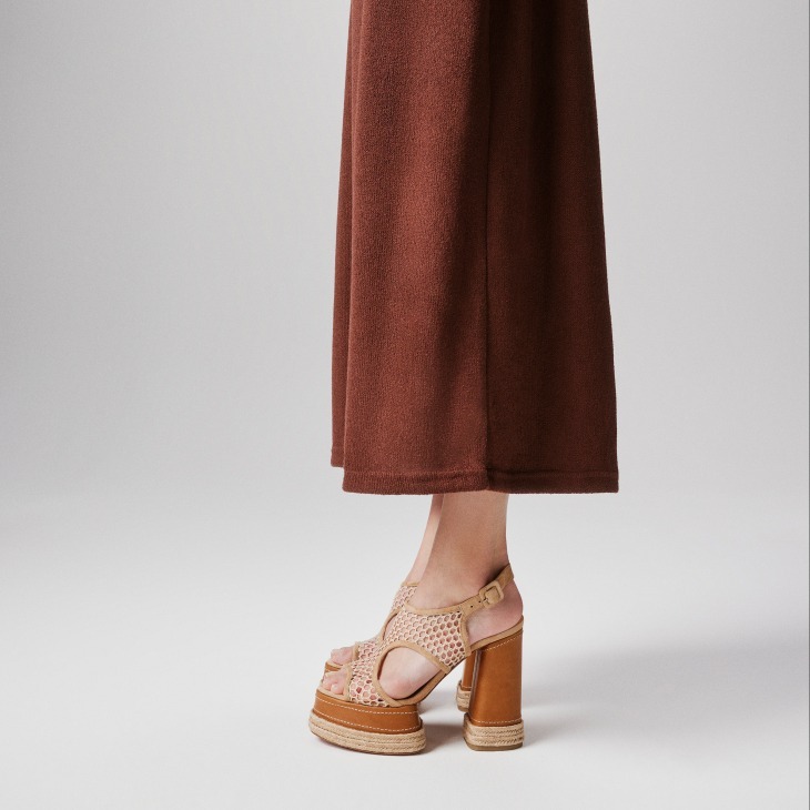 Christian Louboutin Almeja 130 Mm Espadrilles In Lionne