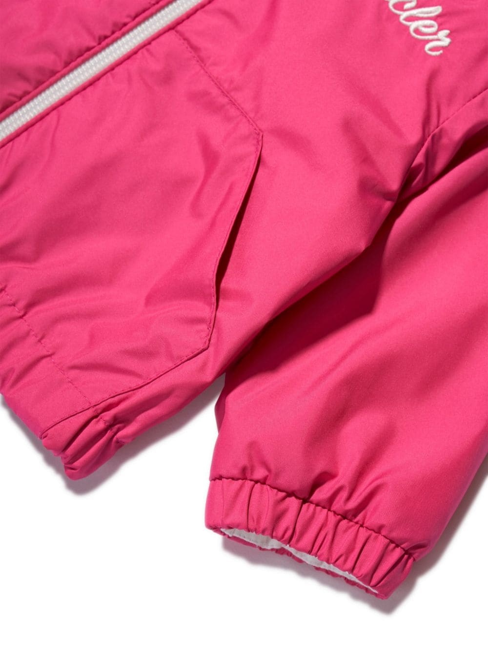 Moncler Long-sleeved Jacket In Pink