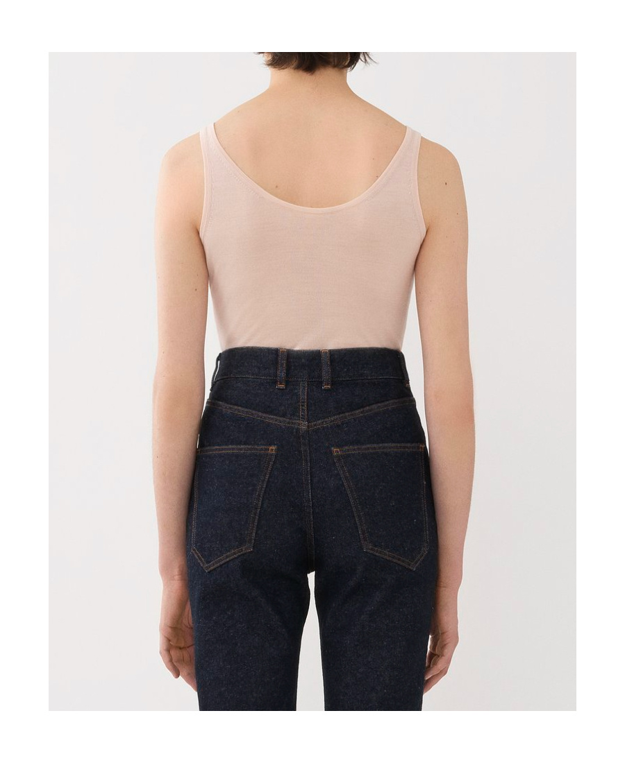 Chloé Logo Vest In White