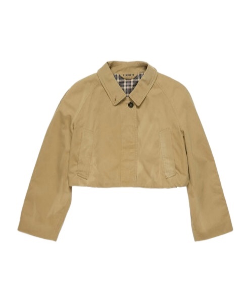Acne Studios Long-sleeved Casual Jacket In Brown