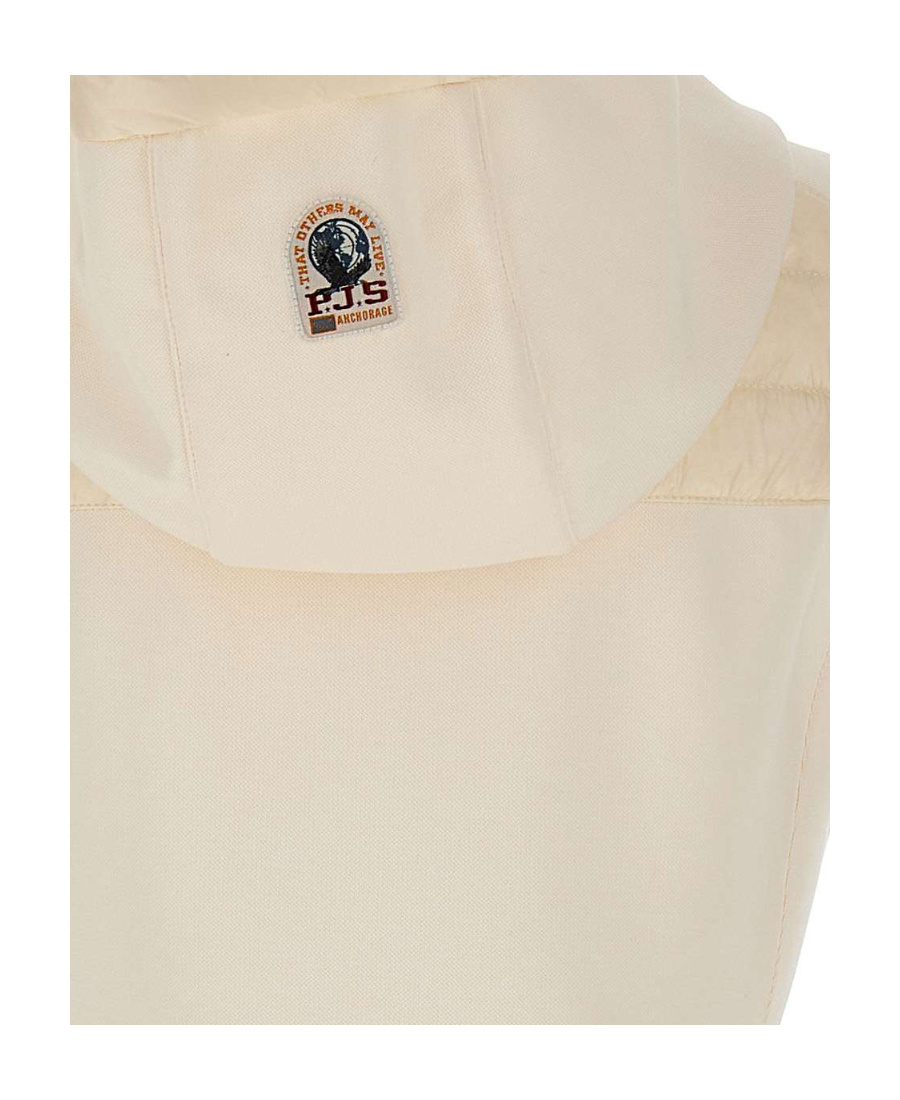 Parajumpers Zipper Down Vest In Nude