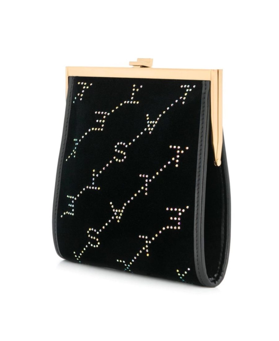 Stella Mccartney Mini Logo Printing Woc In Black