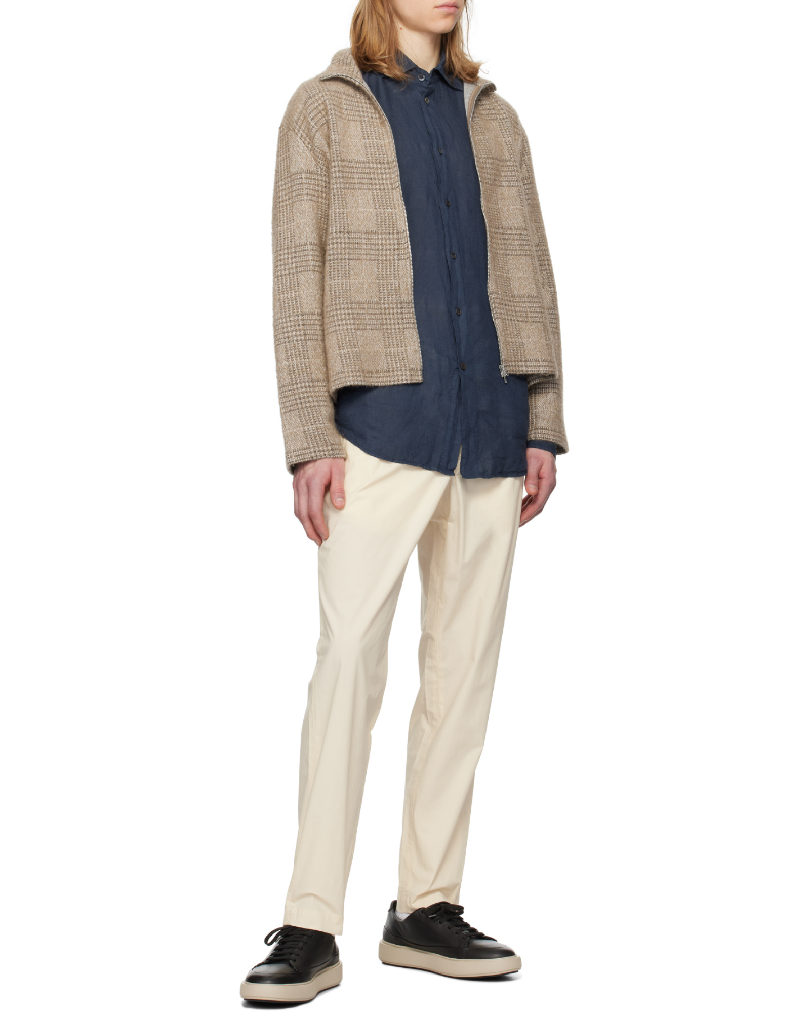 Shop Barena Venezia Linen Shirt