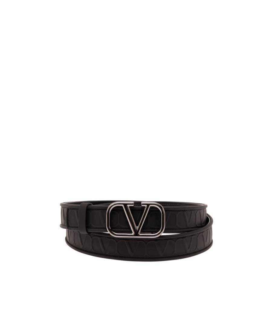 Shop Valentino Toile Iconographe Belt In Gray